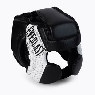 Шолом боксерський чоловічий  EVERLAST шкіряний 1910 чорний EV4820