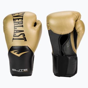 Рукавиці воксерські EVERLAST Pro Style Elite 2 золоті EV2500