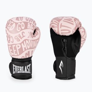 Рукавиці боксерські жіночі Everlast Spark рожево-золоті EV2150 PNK/GLD