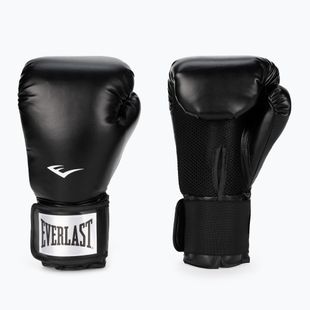 Рукавиці боксерські Everlast Pro Style 2 чорні EV2120 BLK