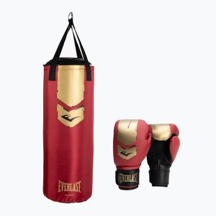 Комплект боксерський Everlast Prospect 2 Heavy Bag red/gold