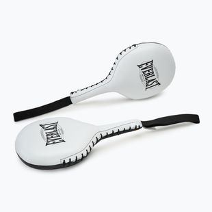 Лапи для тренувань тренерські Everlast Striking Paddles 2 шт. black/white