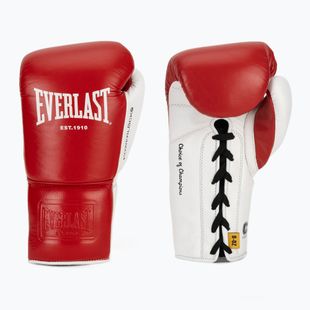 Рукавиці боксерські Everlast Powerlock OG Pro Fight red/white