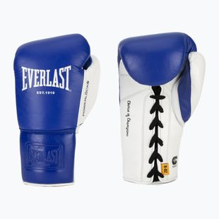 Рукавиці боксерські Everlast Powerlock OG Pro Fight blue/white