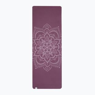 Килимок для йоги Gaiam TPE Blush Printed burgndy