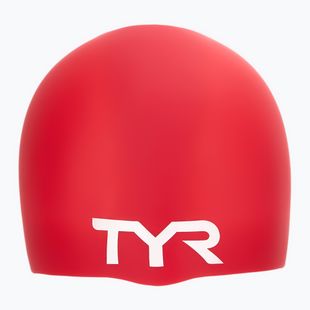 Шапочка для плавання TYR Wrinkle Free red
