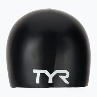 Шапочка для плавання дитяча TYR Wrinkle-Free Silicone black