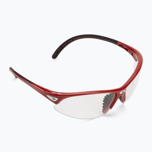 Окуляри для сквошу Dunlop Competition Eyewear Protective red/clear