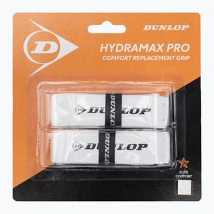 Обмотка для ракеток для сквошу Dunlop Hydramax Pro Replacement Grip 2шт white