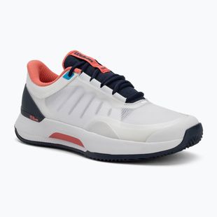 Жіночі тенісні туфлі Wilson Intrigue Tour Clay W білі / темно-синій піджак / дубаррі