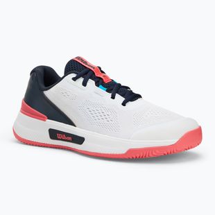 Жіночі тенісні туфлі Wilson Intrigue Pro W білі / темно-синій піджак / дубаррі