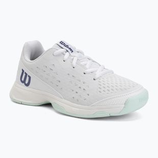 Кросівки тенісні дитячі Wilson Rush Pro Ace L Jr white/bay/skip blue