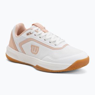 Кросівки тенісні жіночі Wilson Courtglide white/cameo rose/gum