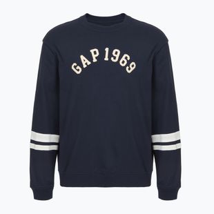 Кофта чоловіча GAP Logo Piping Crewneck blue navy