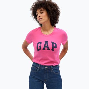 Футболка жіноча GAP V-Gap SS Classic Tee standout pink
