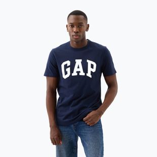 Футболка чоловіча GAP Soft Basic Logo blue navy