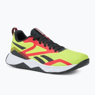Кросівки для тренувань чоловічі Reebok NFX acid yellow/black/vector red