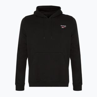 Кофта чоловіча Reebok Identity Small Logo Fleece black/white/vector red