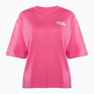 Жіноча тренувальна футболка Reebok Idea Brand Proud Tee темно-рожева