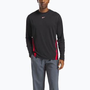 Лонгслів для тренувань чоловічий Reebok Id Train Energy Tech Tee black
