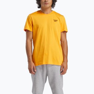 Футболка чоловіча Reebok Identity Small Logo Tee electric amber