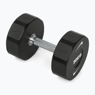 Хромована гантель Nike Strength Pro Urethane Dumbbell 20 kg black/white