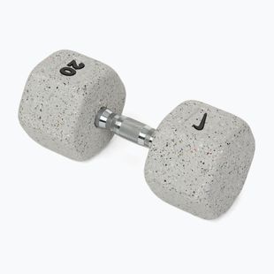Гантель гумований Nike Strength Grind Hex Dumbbell 20 kg wolf grey