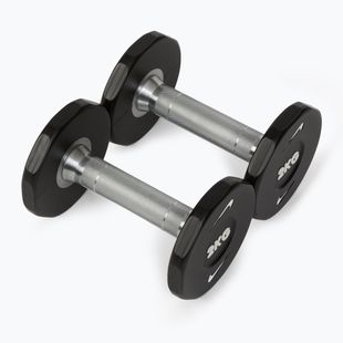Гантелі Nike Strength Pro Urethane Dumbbell 2 x 2 kg black/white