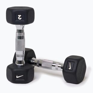 Гантелі Nike Strength Hex Dumbbell 2 x 2 kg black/white