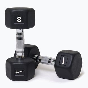 Гантелі Nike Strength Hex Dumbbell 2 x 8 kg black/white