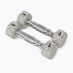 Гантелі Nike Strength Grind Hex Dumbbell 2 x 1 kg wolf grey