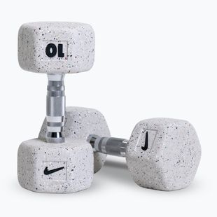 Гантелі Nike Strength Grind Hex Dumbbell 2 x 10 kg wolf grey