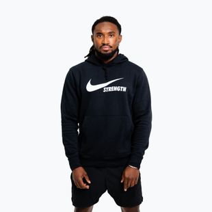 Кофта чоловіча Nike Strength Hoodie black/white