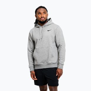 Кофта чоловіча Nike Strength S&C Hoodie heather grey/black