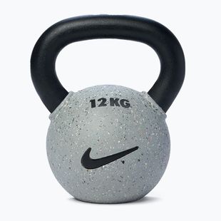 Гиря Nike Strength Rubber Coated 12 кг smoke grey