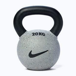 Гиря Nike Strength Rubber Coated 20 кг smoke grey