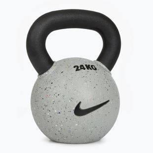 Гиря Nike Strength Rubber Coated 24 кг smoke grey