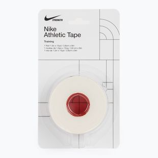 Еластичний когезійний бандаж Nike Strenght Athletic Tape white/grey