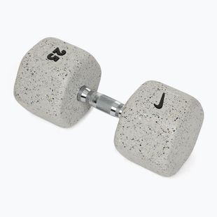 Гантеля гумова Nike Strength Grind Dumbbell 25 kg wolf grey