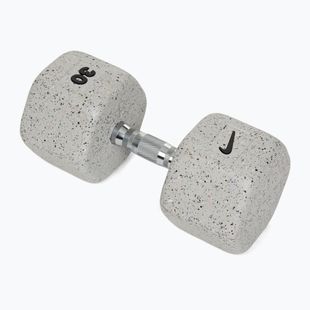 Гантеля гумова Nike Strength Grind Dumbbell 30 kg wolf grey