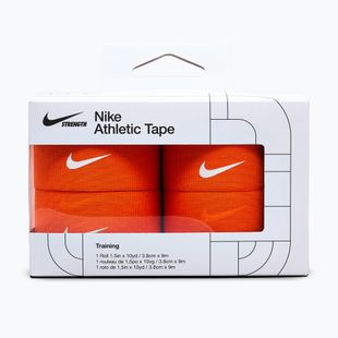 Еластичний когезійний бандаж Nike Strenght Athletic Tape orange/white
