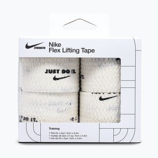 Еластичний когезійний бандаж Nike Strenght Flex Lifting Tape white/black