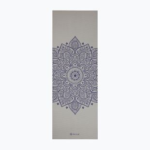 Килимок для йоги Gaiam Sustained Yoga grey sundial flower