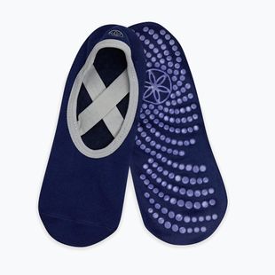 Шкарпетки Gaiam Grippy Yoga Barre indigo