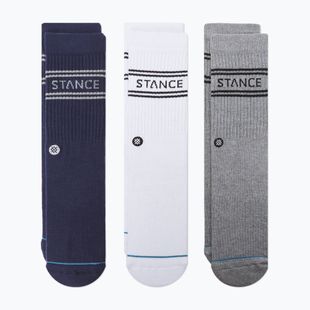 Шкарпетки Stance Basic Crew 3 пари navy