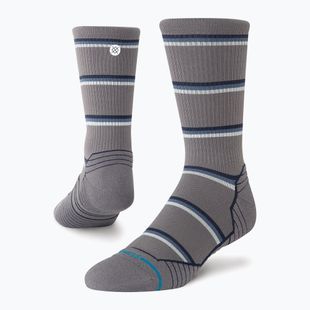 Шкарпетки Stance Multistripe Run Ribbed Crew dark/grey