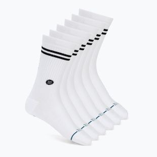Шкарпетки Stance Core Crew 6 pairs white
