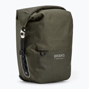 Сумка велосипедна Brooks England Scape Pannier Large 18-22 л mud green