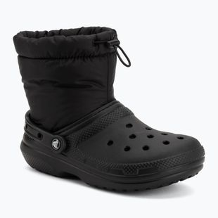 Черевики зимові Crocs Classic Lined Neo Puff Boot black/black