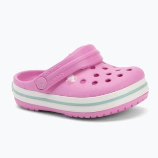 Шльопанці дитячі Crocs Crocband Clog Toddler taffy pink